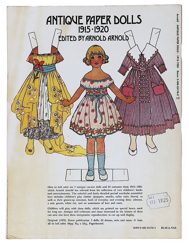 Antique Paper Dolls 1915-1920 - Arnold , Arnold (ed.)  - Harrastekirjat - 10105542864 - 1