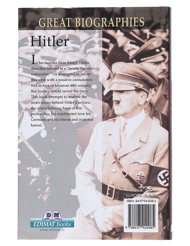 Hitler - Manuel Giménez,  - Tietokirjat - 10105542867 - 1
