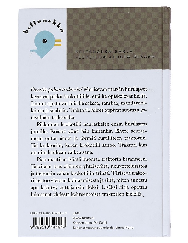 Tärisevä traktori - Hannu Hirvonen - Lastenkirjat - 10105542885 - 1