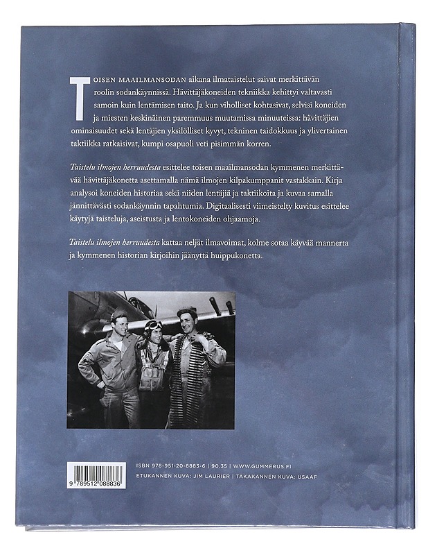 Taistelu ilmojen herruudesta : toisen maailmansodan parhaimmat hävittäjät - Holmes, Tony - Historiakirjat - 10105542912 - 1