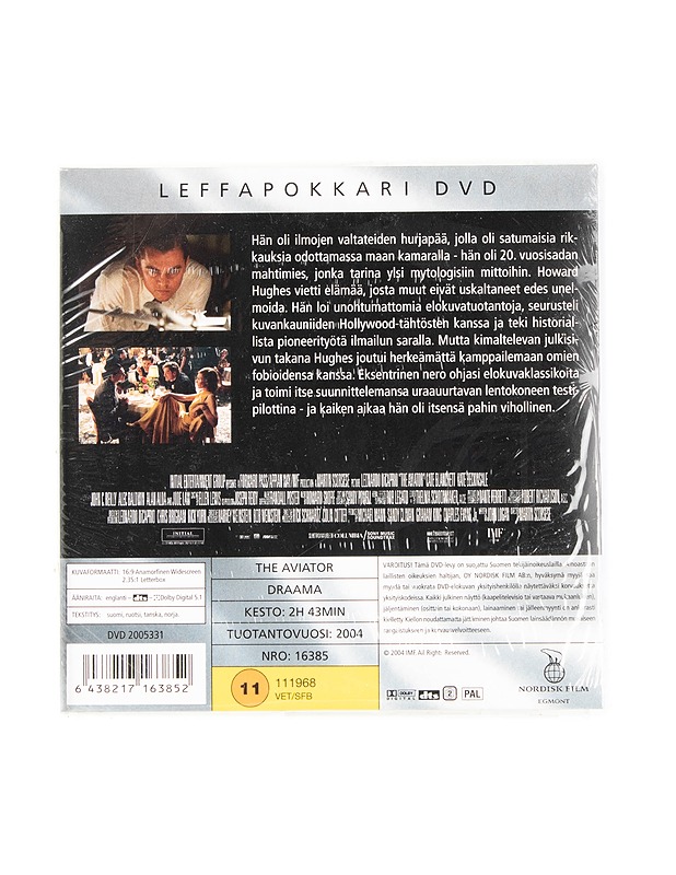 The Aviator Lentäjä - DVD - DVD-elokuvat - 10105542930 - 1