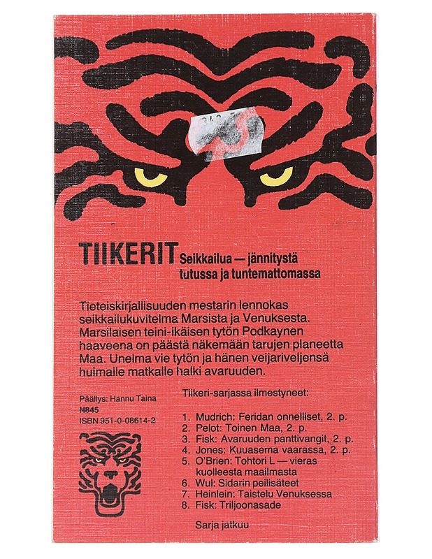 Taistelu Venuksessa - Heinlein, Robert A. - Fantasia- ja scifi - 10105542943 - 1