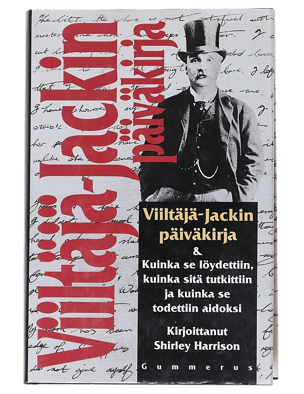 Viiltäjä-Jackin päiväkirja - Harrison, Shirley - Elämäkerrat ja muistelmat - 10105542958 - 0
