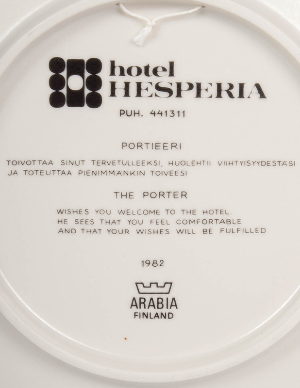 ARABIA Portieeri koristelautanen - Designsuosikit - 10105542959 - 2