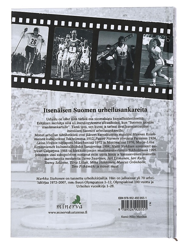 90 : itsenäisen Suomen urheilusankareita - Markku Siukonen - Tietokirjat - 10105542962 - 1