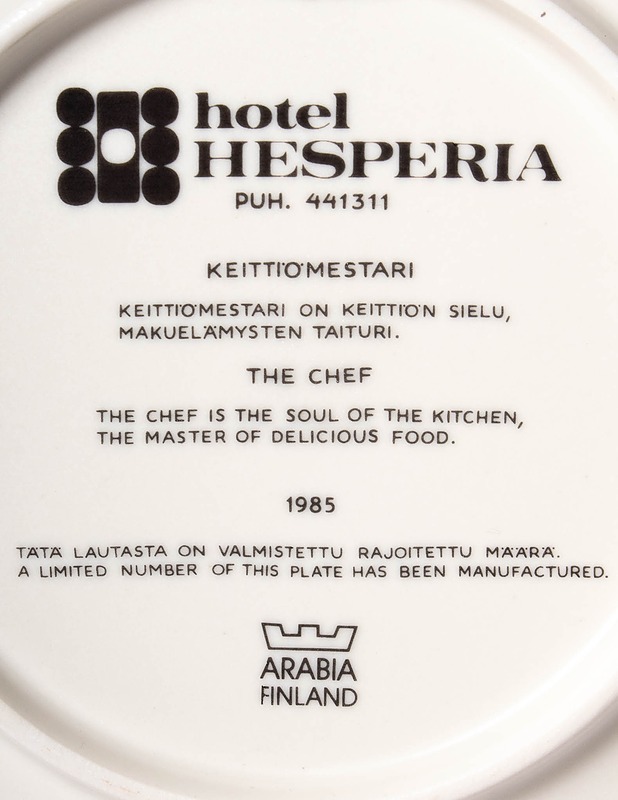 ARABIA Keittiömestari seinälautanen - Designsuosikit - 10105542965 - 2