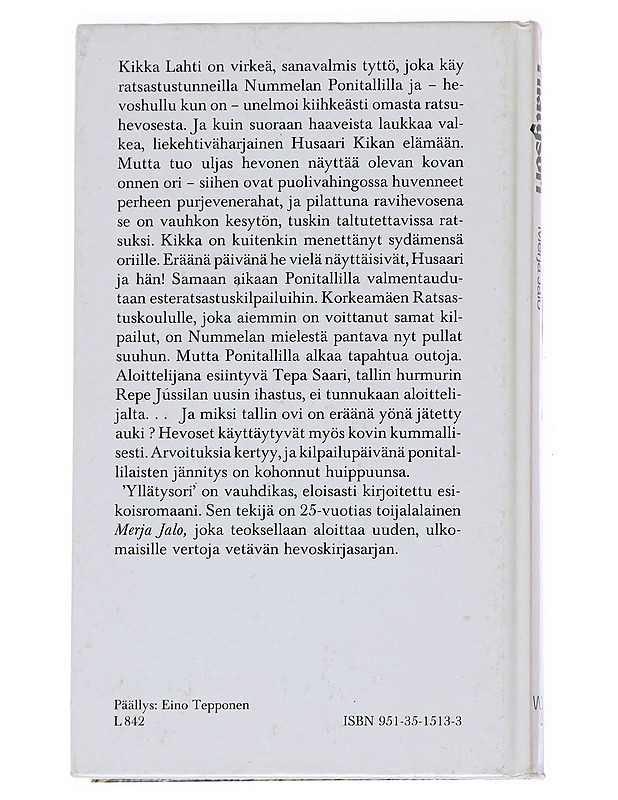 Yllätysori : tyttöromaani - Merja Jalo - Nuorten kirjat - 10105542968 - 1