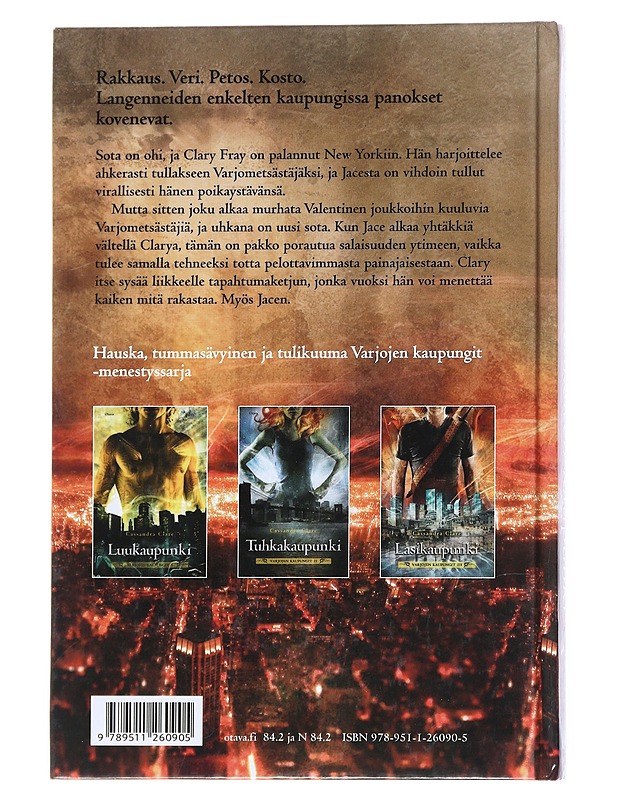 Varjojen kaupungit IV : Langenneiden enkelten kaupunki - Clare, Cassandra - Fantasia- ja scifi - 10105542973 - 1