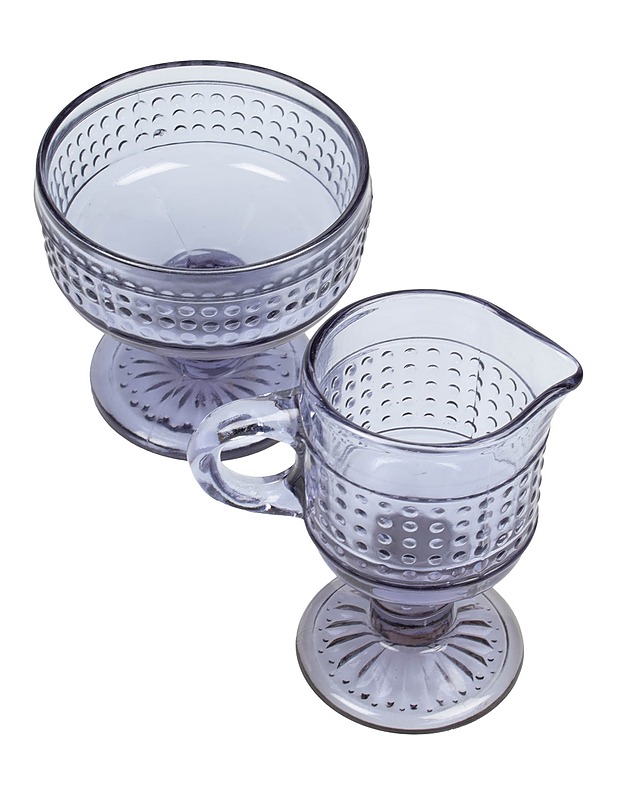 RIIHIMÄEN LASI Barokki sokerikko ja kermakko - Designsuosikit - 10105542982 - 0