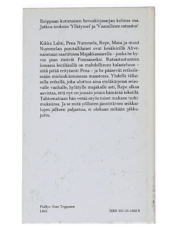 Ponisaaren arvoitus : tyttöromaani - Merja Jalo - Jännitys ja dekkarit - 10105542981 - 1
