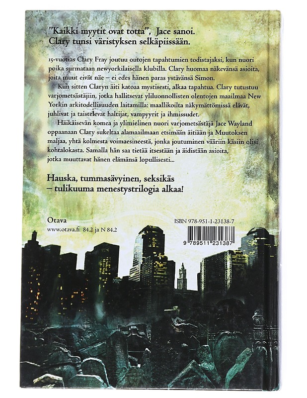 Varjojen kaupungit I : Luukaupunki - Cassandra Clare - Fantasia- ja scifi - 10105542985 - 1
