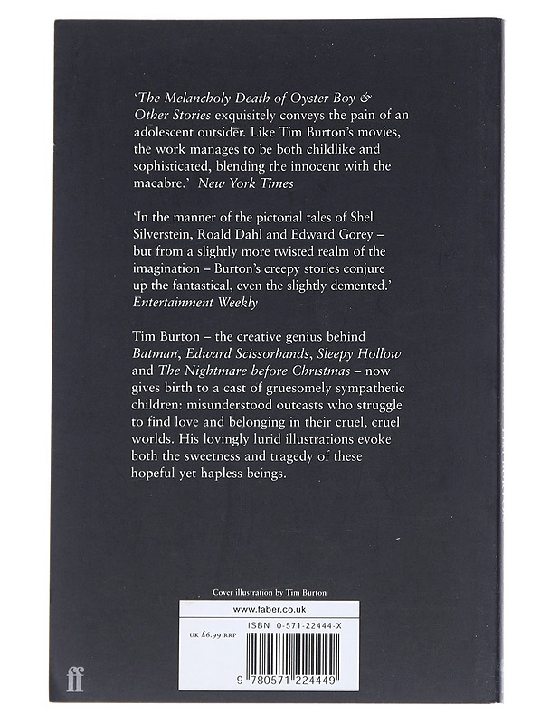The melancholy death of oyster boy & other stories - Tim Burton - Romaanit ja novellit - 10105543033 - 1
