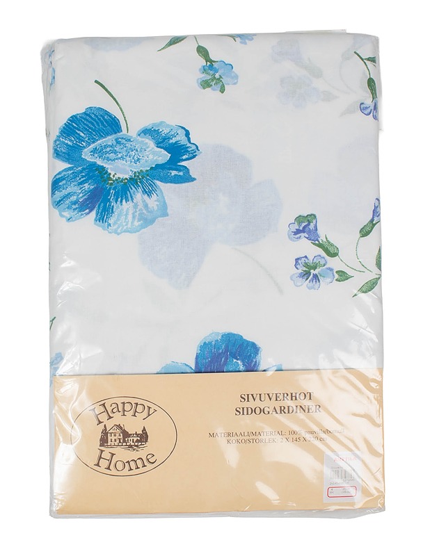 HAPPY HOME sivuverhot, 145x220 cm - Verhot ja kapat - 10105543067 - 0