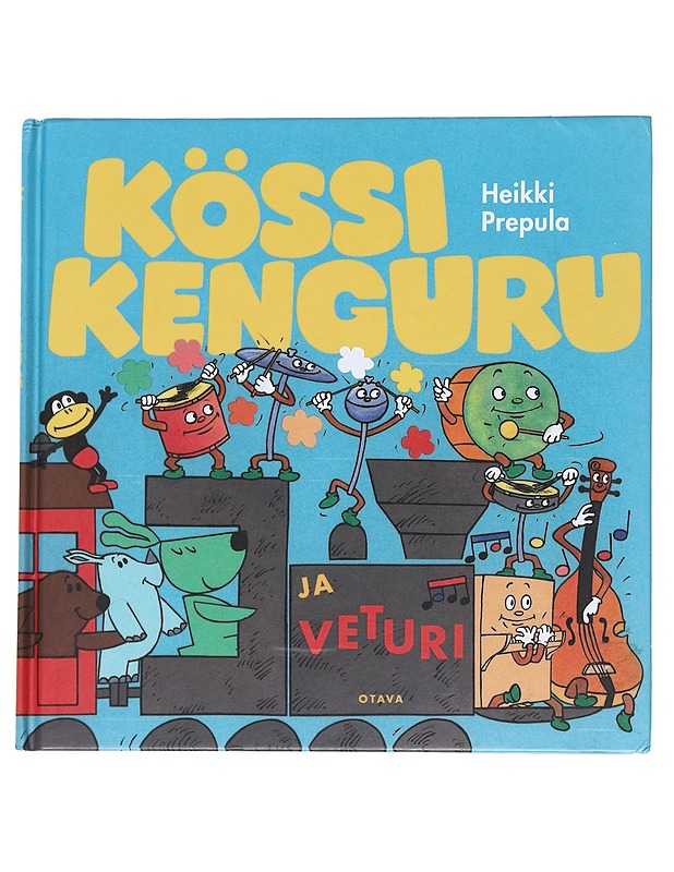 Kössi Kenguru ja veturi - Heikki Prepula - Lastenkirjat - 10105543086 - 0