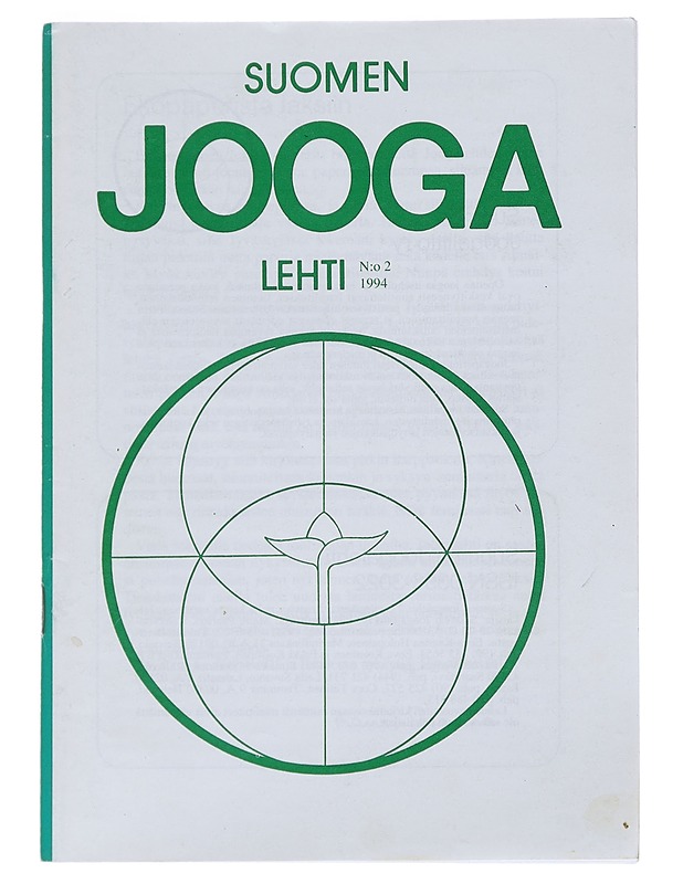 Suomen Joogalehti N:o 2 / 1994 - Suomen Joogaliitto ry - Lehdet - 10105543102 - 0