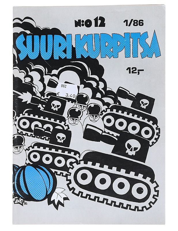 Suuri kurpitsa. 12 (1/86) - Sarjakuvaseura Suuri kurpitsa - Sarjakuvat - 10105543123 - 0