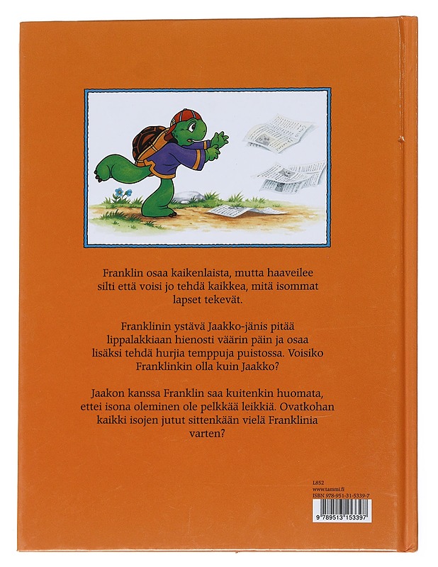 Franklin haluaa olla iso - Jennings, Sharon - Lastenkirjat - 10105543127 - 1