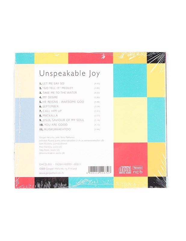 Unspeakable Joy - CD - CD-levyt - 10105543128 - 1