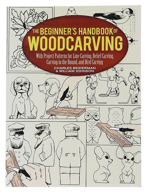 The Beginner's Handbook of Woodcarving - Beiderman, Charles ; Johnson, William - Harrastekirjat - 10105543131 - 0