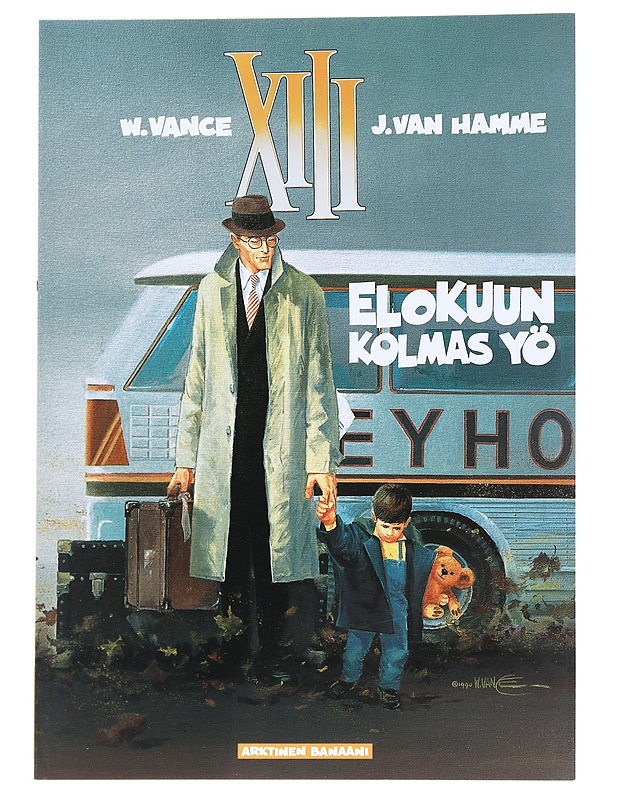 Elokuun kolmas yö - Vance, William - Sarjakuvat - 10105543161 - 0