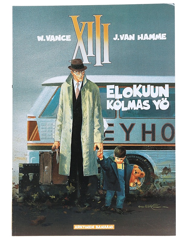 Elokuun kolmas yö - Vance, William - Sarjakuvat - 10105543165 - 0