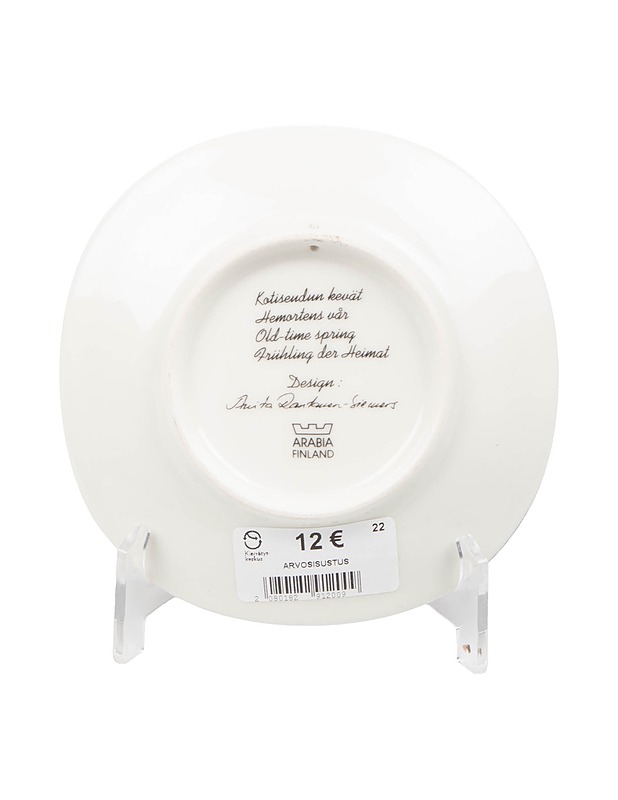 ARABIA Kotiseudun kevät seinälautanen - Designsuosikit - 10105543236 - 1