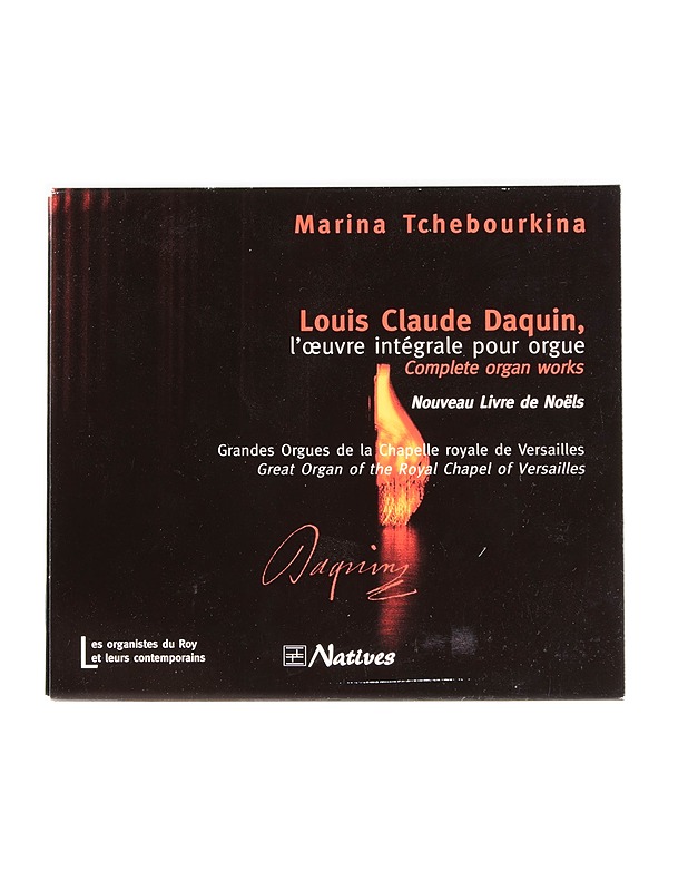 Marina Tchebourkinan - Louis Claude Daquinin urkuteosten kokonaislevytys - CD - CD-levyt - 10105543272 - 0