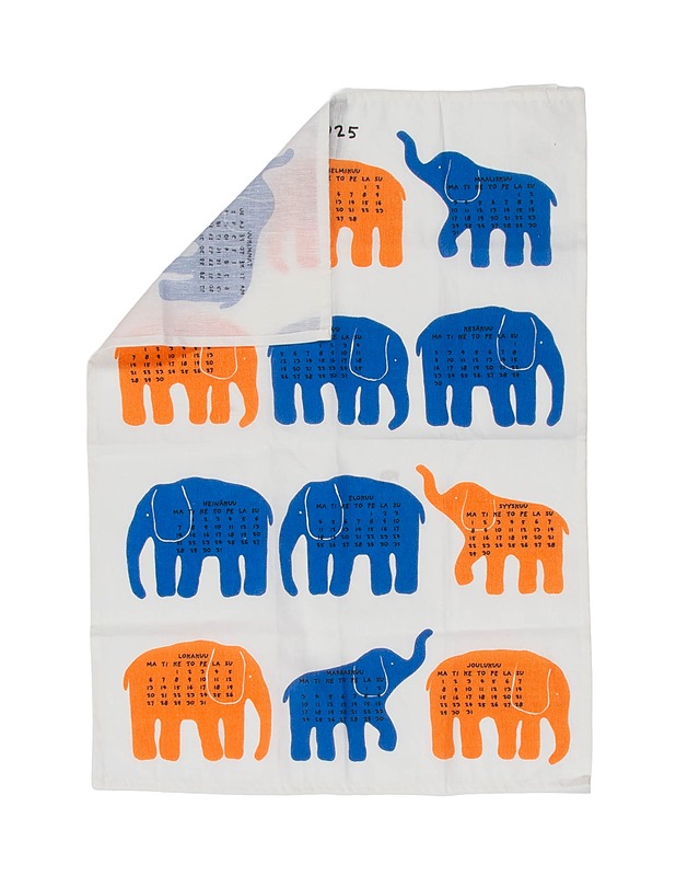FINLAYSON Elefantti keittiöpyyhe, 50x70 cm - Designsuosikit - 10105543329 - 0