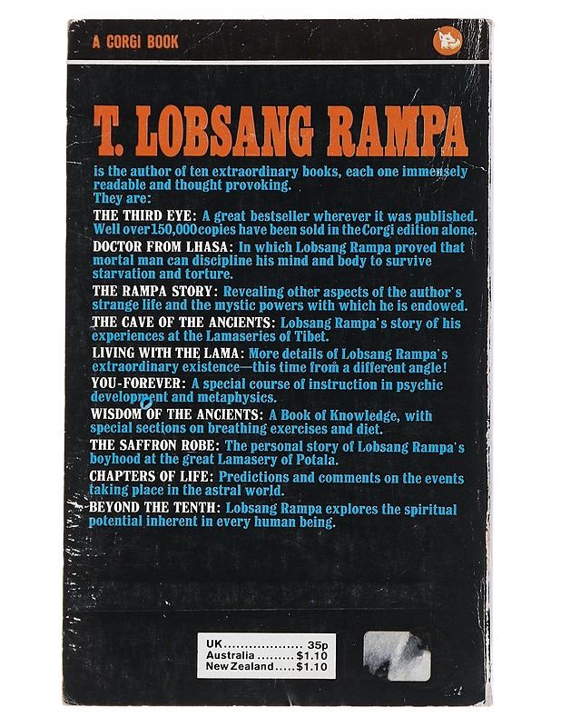 The Rampa Story - Rampa, Lobsang - Romaanit ja novellit - 10105543363 - 1