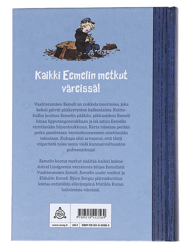 Eemelin kootut metkut - Lindgren, Astrid - Lastenkirjat - 10105543371 - 1