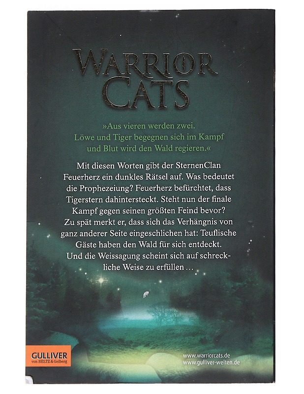 Warrior Cats. Stunde der Finsternis - Hunter, Erin - Fantasia- ja scifi - 10105543381 - 1