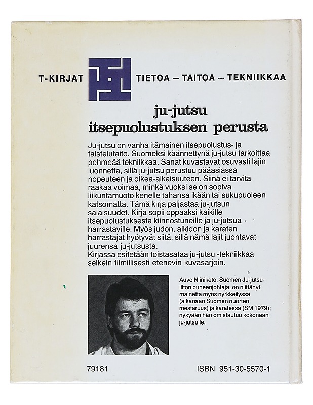 Ju-jutsu, itsepuolustuksen perusta - Auvo Niiniketo - Harrastekirjat - 10105543392 - 1