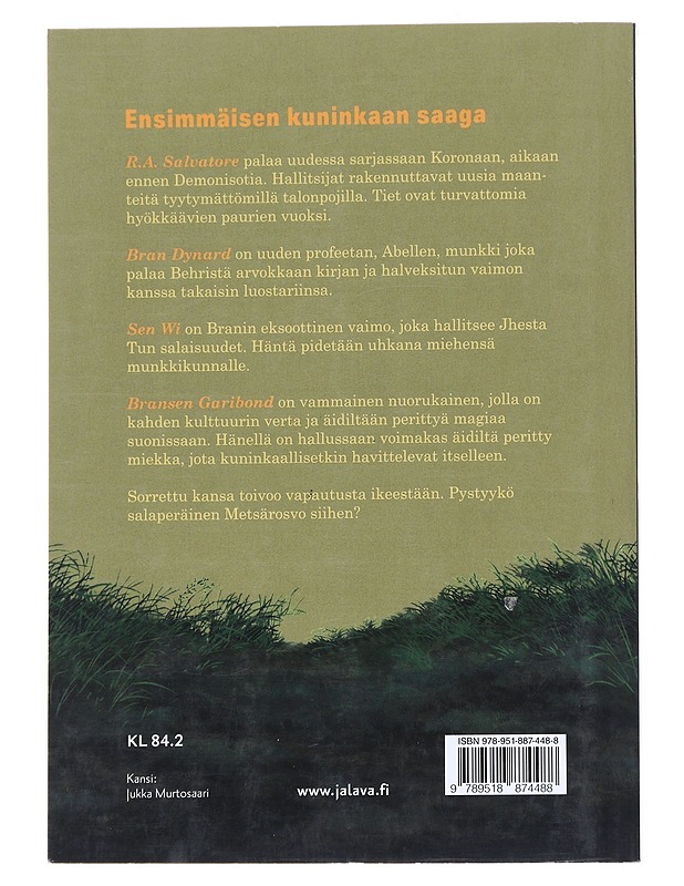 Metsärosvo - Salvatore, R. A. - Fantasia- ja scifi - 10105543399 - 1