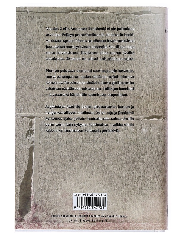 Augustuksen kisat - Jukka M. Heikkilä - Romaanit ja novellit - 10105543416 - 1
