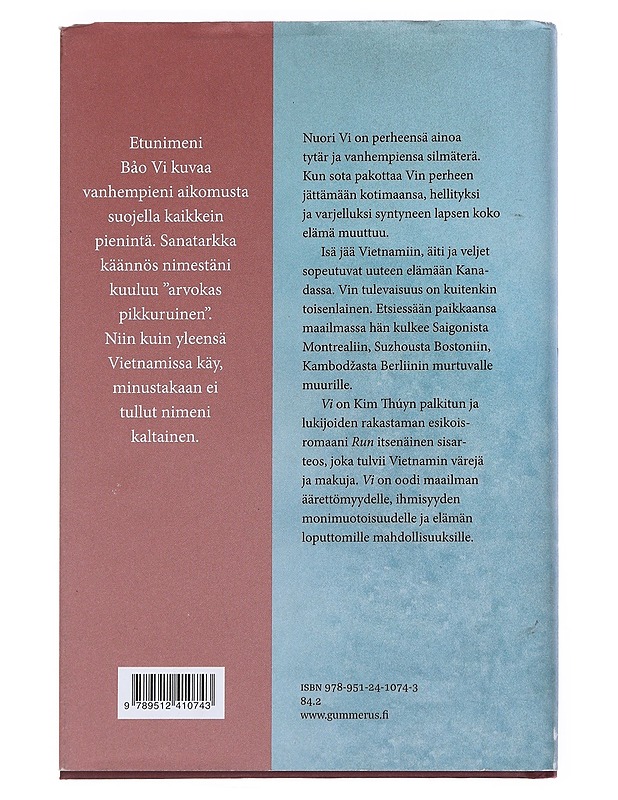 Vi - Thúy, Kim - Romaanit ja novellit - 10105543421 - 1
