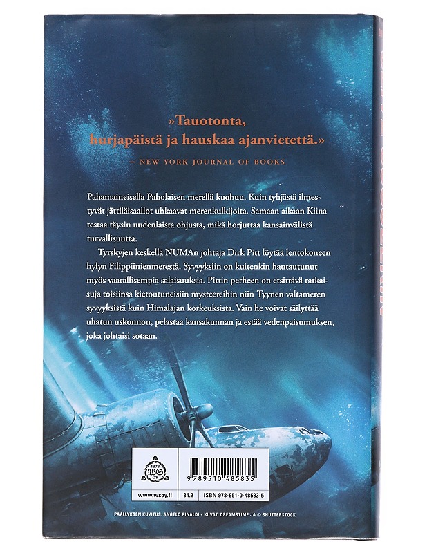 Clive Cusslerin Paholaisen meri - Cussler, Dirk - Jännitys ja dekkarit - 10105543427 - 1