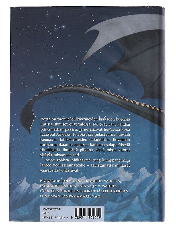 Lohikäärmeellä ratsastaja - Funke, Cornelia - Fantasia- ja scifi - 10105543433 - 1