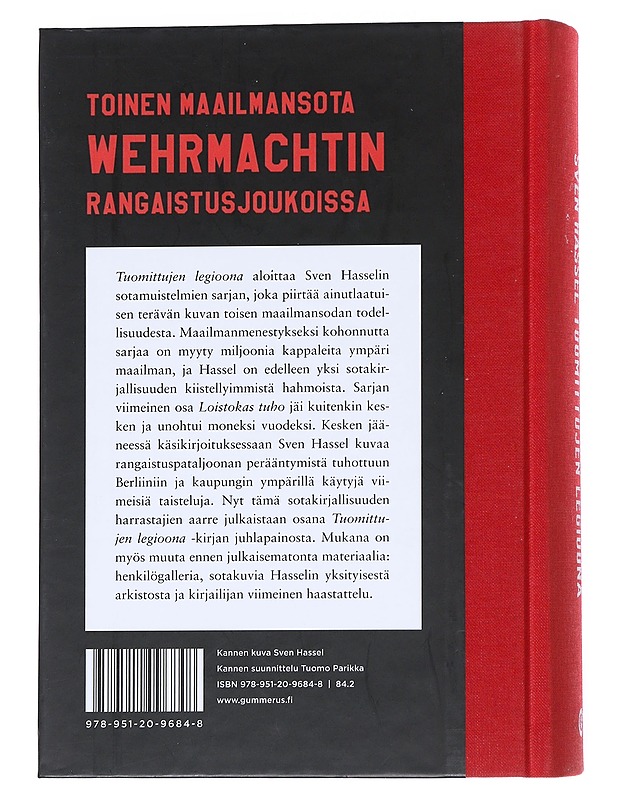 Tuomittujen legioona - Hassel, Sven - Romaanit ja novellit - 10105543439 - 1