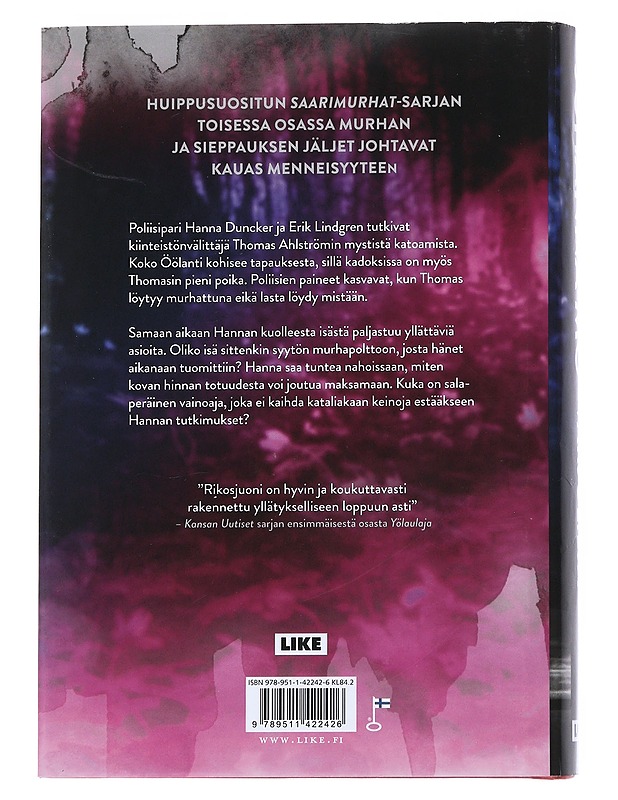 Varjolilja - Mo, Johanna - Jännitys ja dekkarit - 10105543457 - 1