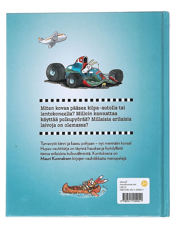 Hupsu vauhtikirja - Mauri Kunnas - Lastenkirjat - 10105543472 - 1