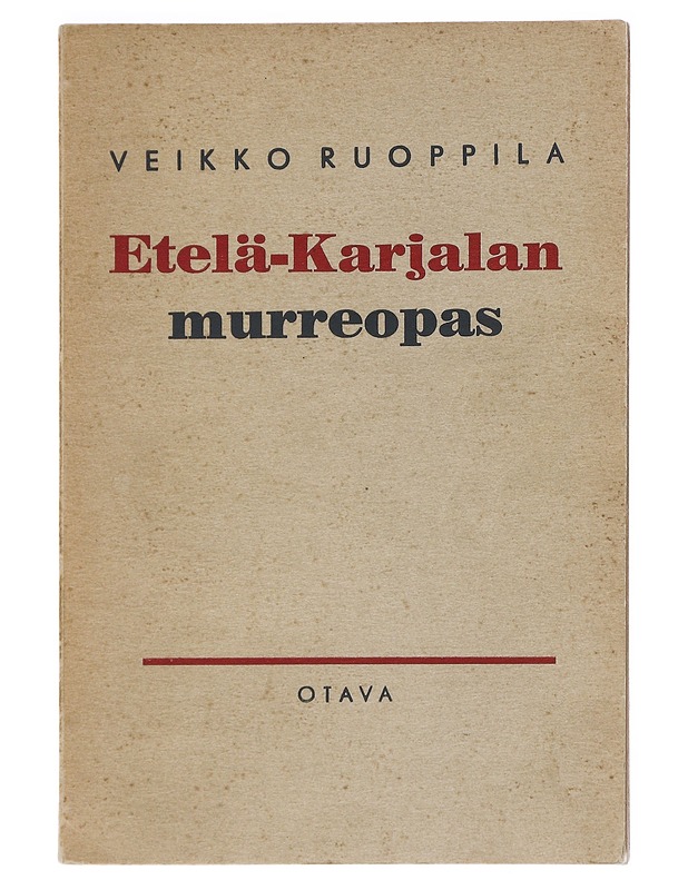 Etelä-Karjalan murreopas - Veikko Ruoppila - Tietokirjat - 10105543479 - 0