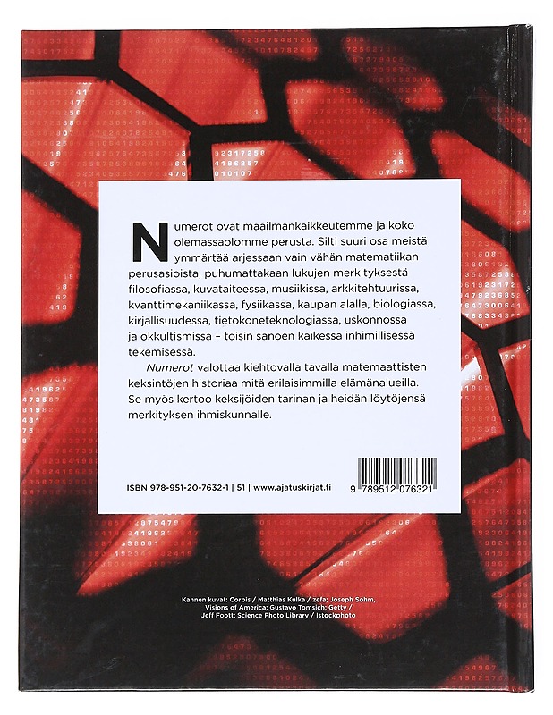 Numerot : kuinka matematiikka muutti maailmaa - Bentley, Peter J. - Historiakirjat - 10105543492 - 1