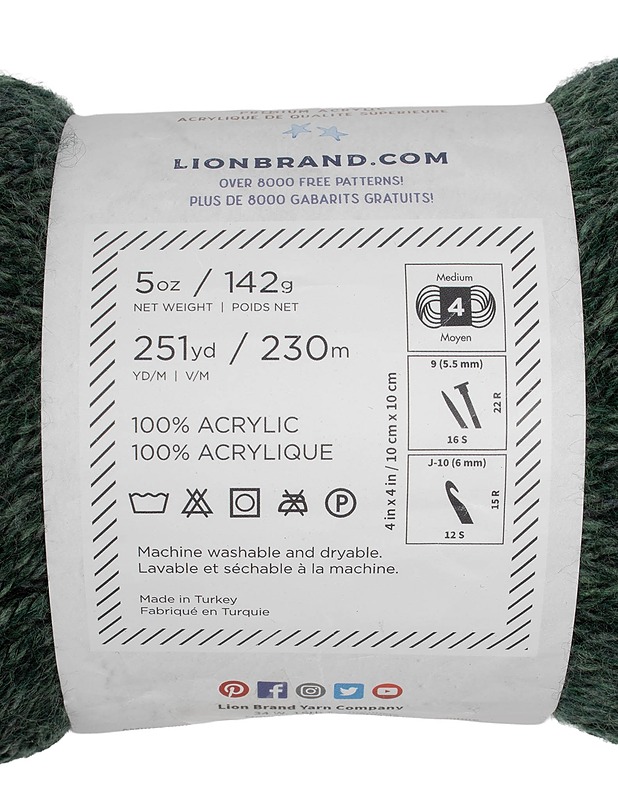 LION BRAND Heartland lanka, 142 g - Käsityö - 10105543495 - 1