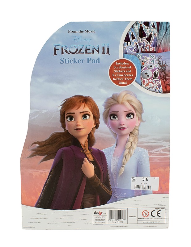 DESIGN GROUP Frozen II tarrat - Askartelu - 10105543525 - 1