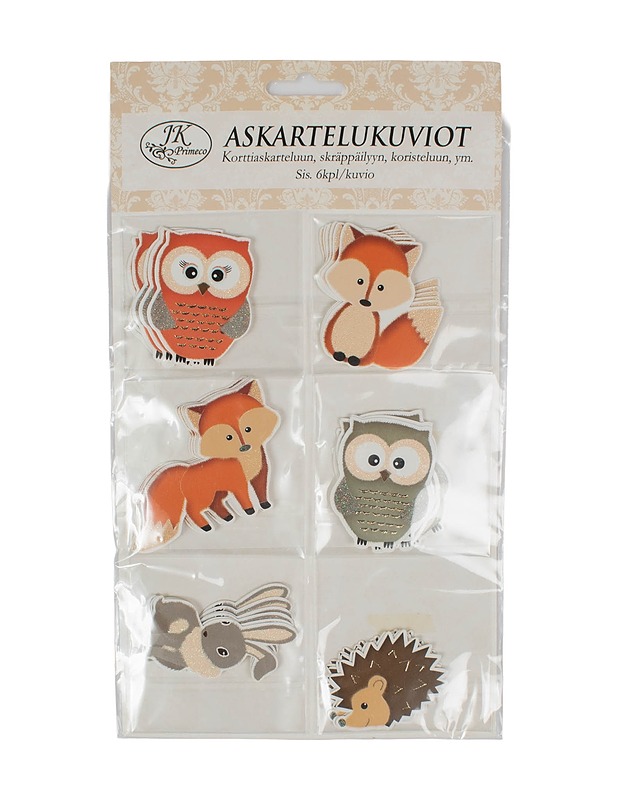 JK PRIMECO askartelukuviot, eläimet - Askartelu - 10105543529 - 0