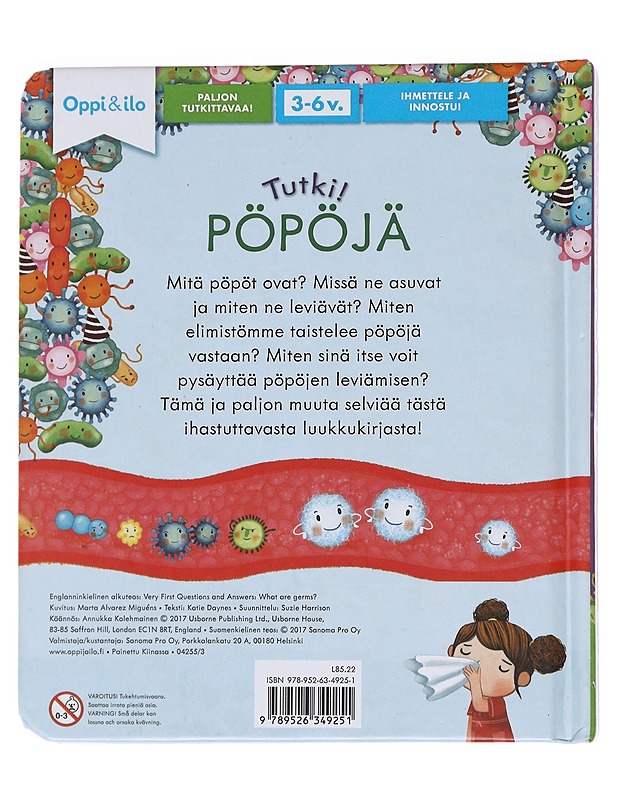 Tutki! Pöpöjä - Daynes, Katie - Lastenkirjat - 10105543528 - 1