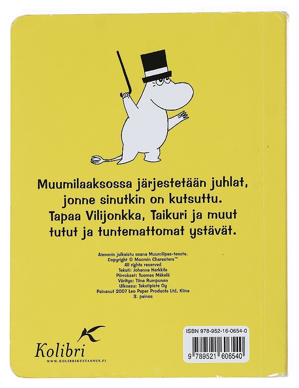 Muumipeikon ystävät - Harkkila, Johanna - Lastenkirjat - 10105543531 - 1