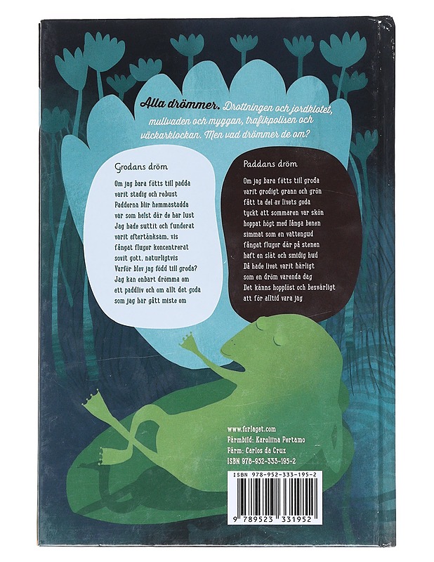 Om jag fötts till groda : dikter - Sandelin, Annika - Romaanit ja novellit - 10105543537 - 1