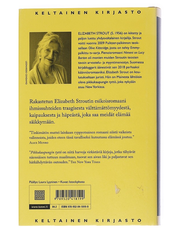 Pikkukaupungin tyttö - Strout, Elizabeth - Romaanit ja novellit - 10105543621 - 1