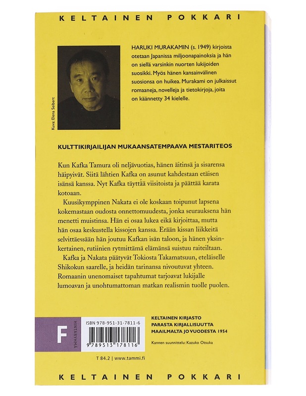 Kafka rannalla - Murakami, Haruki - Romaanit ja novellit - 10105543625 - 1